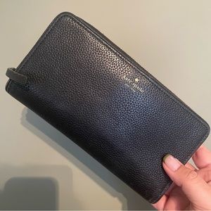 Kate Spade Black Full Length Wallet